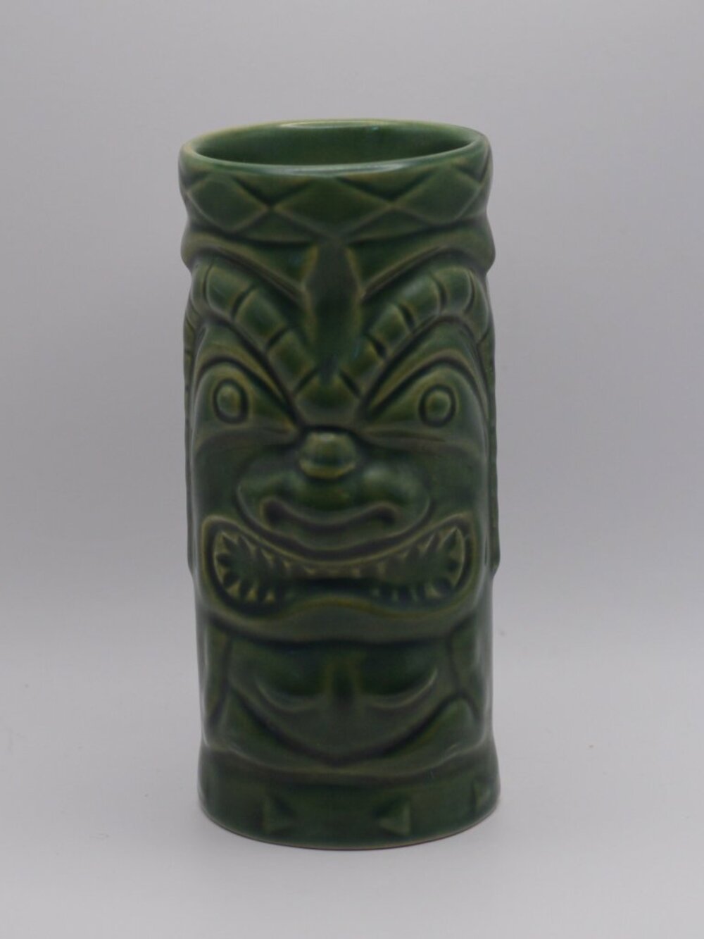Accoutrement Green 2001 5.5 inch Tiki (Mean Green)